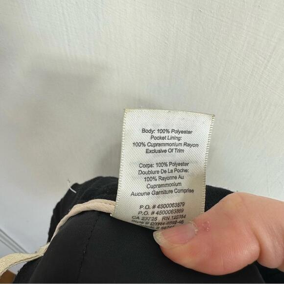 Aritzia Wilfred Darontal Trousers -  Black - 10 - Picture 8 of 9